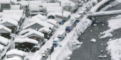 积雪超2米！日韩遭遇罕见暴雪